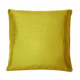Silk Cushion - Olive Green - by Kandola. Click for more details and a description.