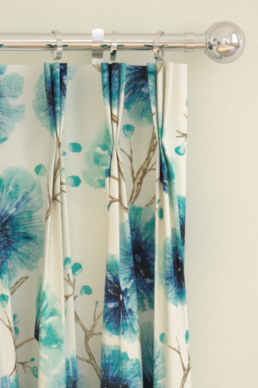 Kabala Curtains - Lagoon - by Harlequin. Click for more details and a description.