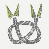 Equinox Wallpaper - Asparagus - by Mini Moderns. Click for more details and a description.