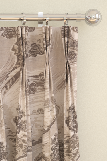 Goodwood Curtains - Stone - by Brewers Home. Click for more details and a description.