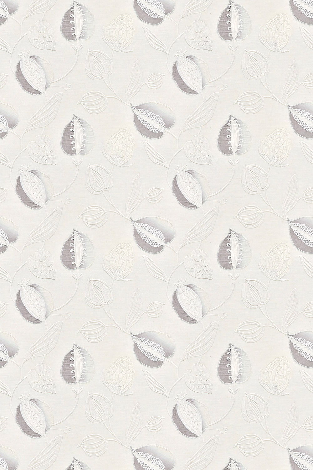 Abella  Fabric - French Grey - by Harlequin