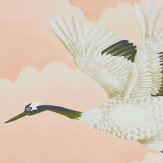 Cranes In Flight Wallpaper - Blush - by Harlequin. Click for more details and a description.