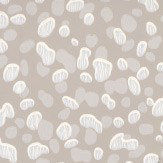 Blostma Wallpaper - Taupe - by Farrow & Ball. Click for more details and a description.