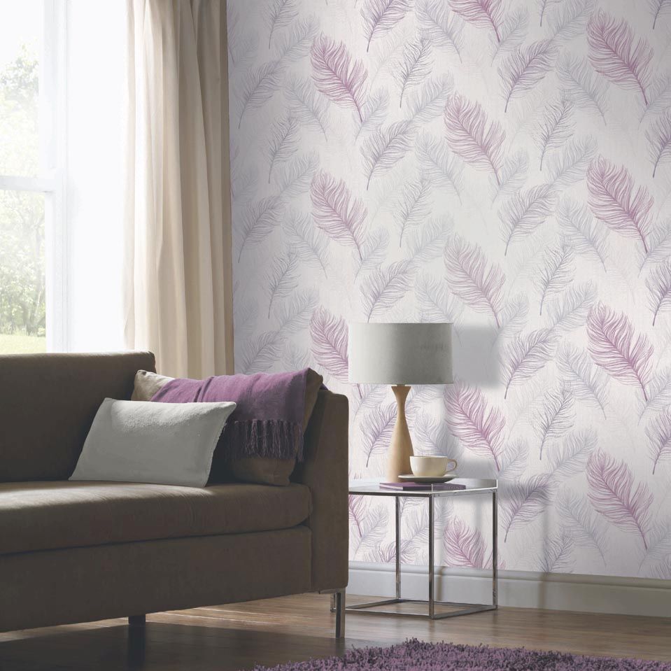 Whisper Wallpaper - Lavender - by Arthouse