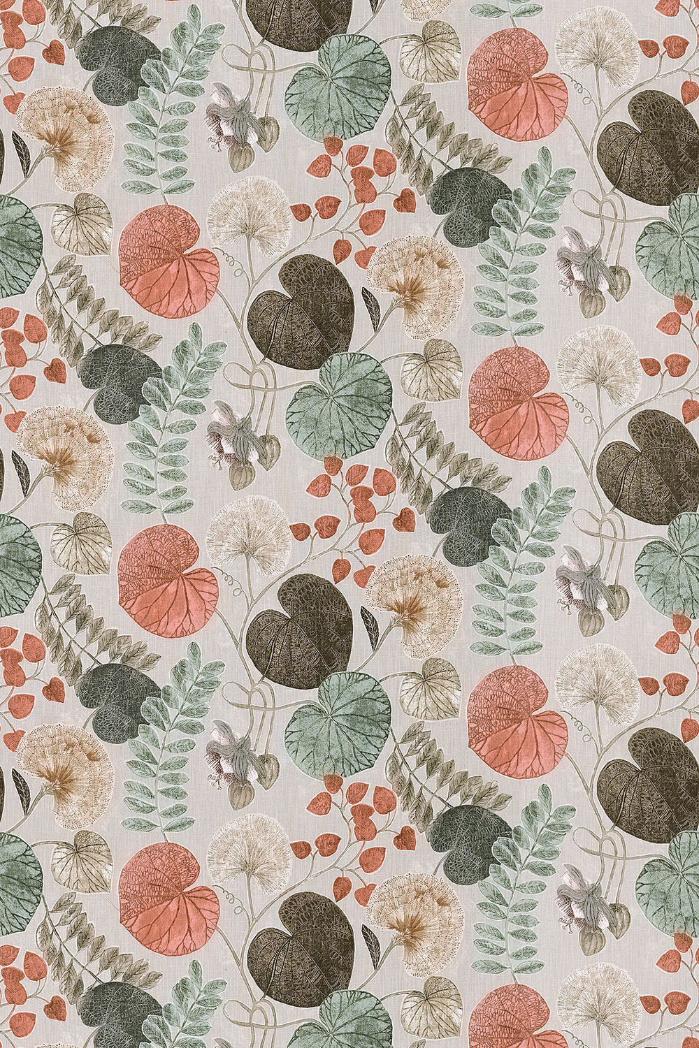 Dardanella Fabric - Amber / Mint - by Harlequin