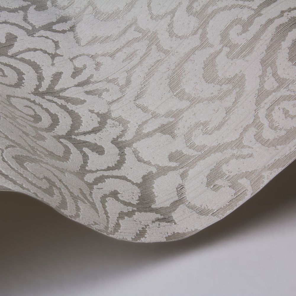 Downton Damask Wallpaper - Linen - by Architects Paper