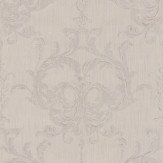 Blenheim Damask Wallpaper - Linen - by Architects Paper. Click for more details and a description.