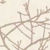 Twigs Wallpaper - Cream  - by Casadeco. Click for more details and a description.