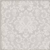 Stravinsky Wallpaper - White / Silver - by Cole & Son. Click for more details and a description.
