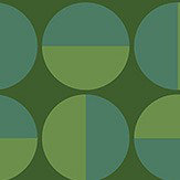 Vertigo Wallpaper - Green - by Boråstapeter. Click for more details and a description.