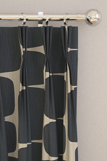Lohko Curtains - Liquorice and Hemp - by Scion. Click for more details and a description.