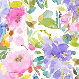 Wisteria Garden (Set of 3 Panels) Mural - Multi - by bluebellgray. Click for more details and a description.