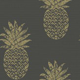Tobago Wallpaper - Ebony - by Clarke & Clarke. Click for more details and a description.