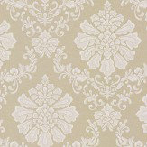 Broughton Wallpaper - Gold - by 1838 Wallcoverings. Click for more details and a description.