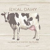 Farmyard Wallpaper - Pale Cream - by Galerie. Click for more details and a description.