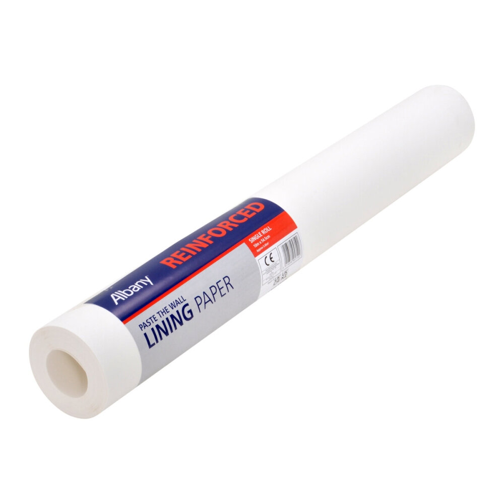 Albany Reinforced Paste the Wall Lining - 55cm wide x 10m length roll