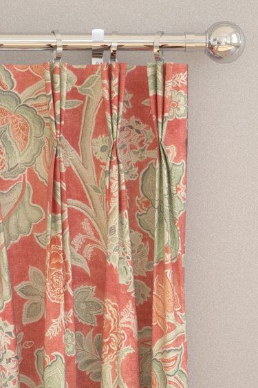 Shalimar Curtains - Russet / Flint - by Sanderson. Click for more details and a description.