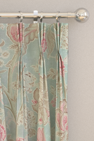 Shalimar Curtains - Porcelain / Orchid - by Sanderson. Click for more details and a description.