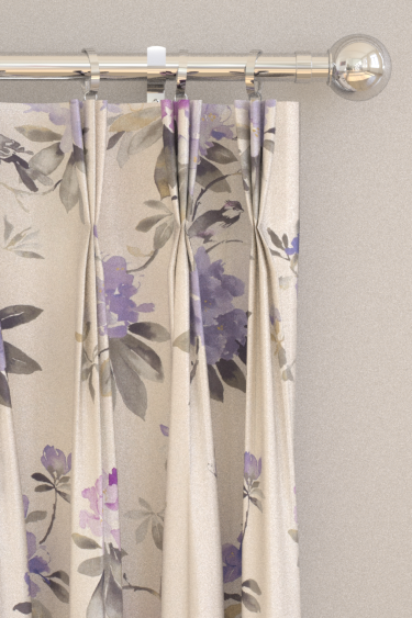 Rhodera Curtains - Grape - by Sanderson. Click for more details and a description.