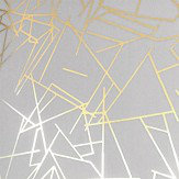 Angles  Wallpaper - Gold / White - by Erica Wakerly. Click for more details and a description.