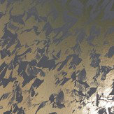 Desert  Wallpaper - Gold / Shadow Grey - by Erica Wakerly. Click for more details and a description.