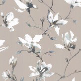 Saphira Wallpaper - Nickel - by Romo. Click for more details and a description.
