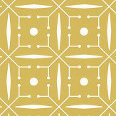 Domino Wallpaper - Olive - by Layla Faye. Click for more details and a description.