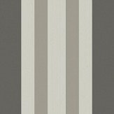 Polo Stripe Wallpaper - Black & White - by Cole & Son. Click for more details and a description.