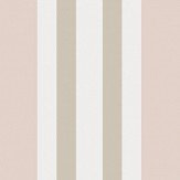 Polo Stripe Wallpaper - Soft Pink - by Cole & Son. Click for more details and a description.