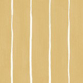 Marquee Stripe Wallpaper - Mustard - by Cole & Son. Click for more details and a description.