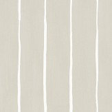 Marquee Stripe Wallpaper - Soft Grey - by Cole & Son. Click for more details and a description.