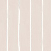 Marquee Stripe Wallpaper - Soft Pink - by Cole & Son. Click for more details and a description.