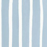 Croquet Stripe Wallpaper - Blue - by Cole & Son. Click for more details and a description.