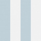 Glastonbury Stripe Wallpaper - Pale Blue - by Cole & Son. Click for more details and a description.
