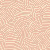 L A Sunset Wallpaper - Blush - by Linwood. Click for more details and a description.
