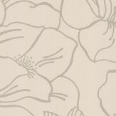 Helleborus Wallpaper - Off White - by Farrow & Ball. Click for more details and a description.