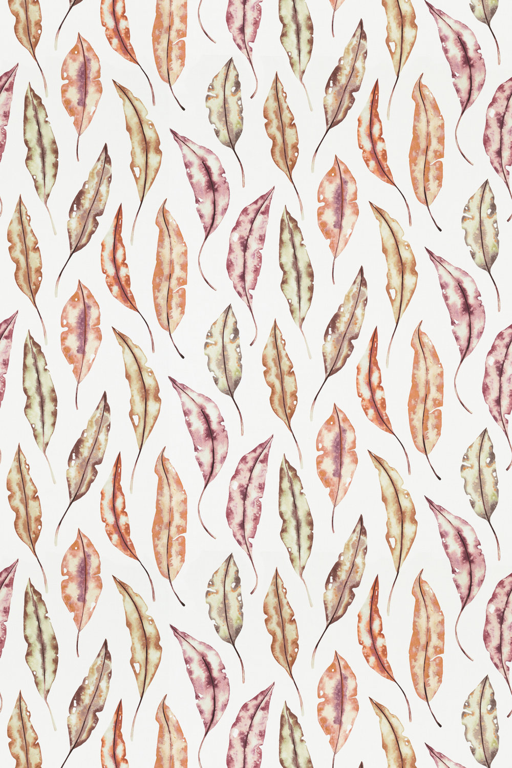 Kinina Fabric - Mandarin / Fig - by Harlequin