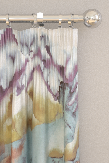 Kailani Curtains - Mandarin / Fig - by Harlequin. Click for more details and a description.