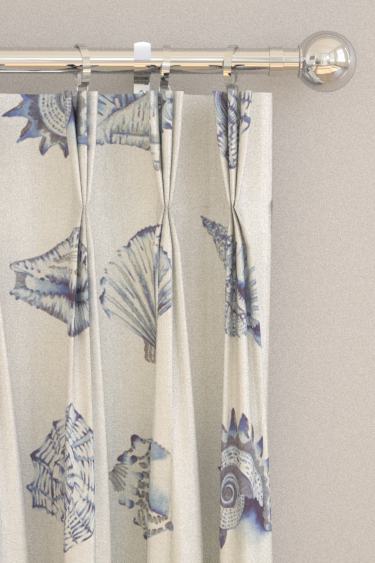 Kabibi Curtains - Indigo - by Harlequin. Click for more details and a description.