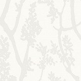 Arbre Wallpaper - Shimmering White - by Casadeco. Click for more details and a description.
