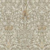 Snakeshead Wallpaper - Stone / Cream - by Morris. Click for more details and a description.