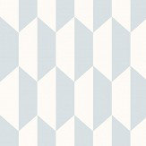 Papier peint Petite Tile - Bleu poudré - Cole & Son. Cliquez pour en savoir plus et lire la description.