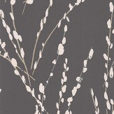 Mikado Wallpaper - Charcoal - by Romo. Click for more details and a description.