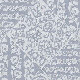 Felixton Wallpaper - Steel - by William Yeoward. Click for more details and a description.