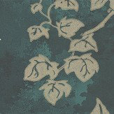 Ivy Wallpaper - Deep Green - by Barneby Gates. Click for more details and a description.