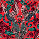 Amazon Wallpaper - Red - by Emma J Shipley. Click for more details and a description.