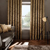Naples Eyelet Curtains Ready Made Curtains - Gold - by Studio G. Click for more details and a description.