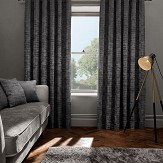 Naples Eyelet Curtains Ready Made Curtains - Smoke - by Studio G. Click for more details and a description.