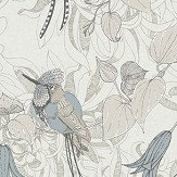 Lucia Wallpaper - Cream - by Fardis. Click for more details and a description.