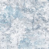 Forest Wallpaper - Blue - by Galerie. Click for more details and a description.